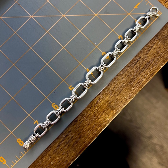 Jai John Hardy Textured Bracelet Sterling Silver 925 - Picture 6 of 9